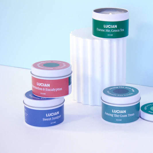 Travel Tin Candles — 4 pack