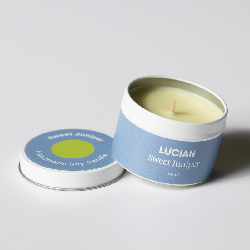 Sweet Juniper Travel Tin Candle