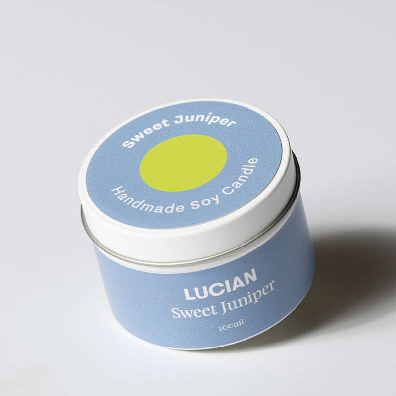 Sweet Juniper Travel Tin Candle