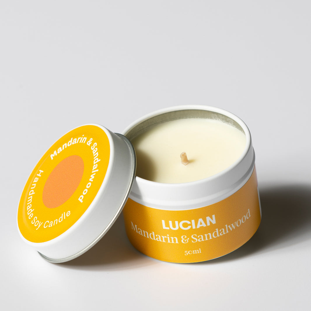 Glass Candle Among the Gum Trees - Lucian Candles